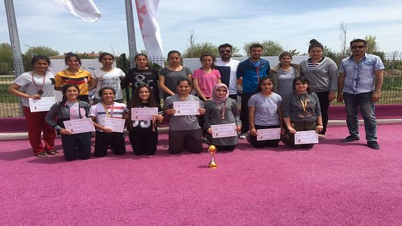 Okul Sporları Genç Kızlar Hokey Müsabakalarında Yahya Altınbaş Anadolu Lisesi Türkiye