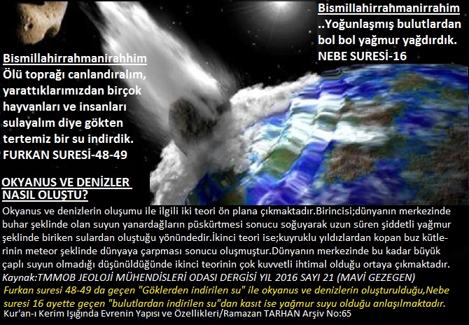 Kur'an-ı Kerim Işığında Evrenin Yapısı ve Özellikleri
