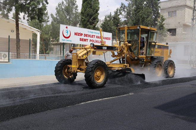 Nizipte 2017 yilinda asfalt olmayan sokak kalmayacak
