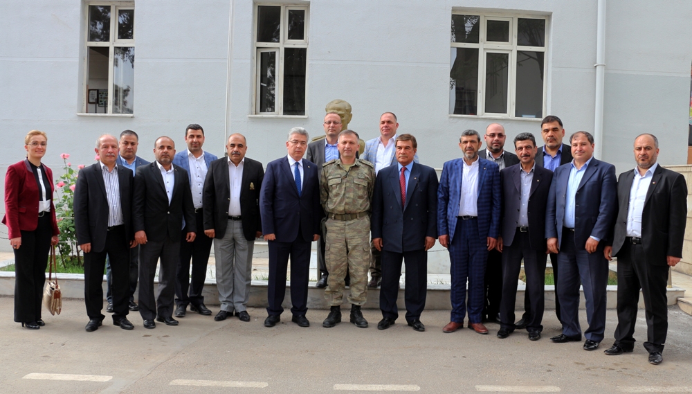 NTO’ dan dan Jandarma Komutanı Resul Çot’a Ziyaret