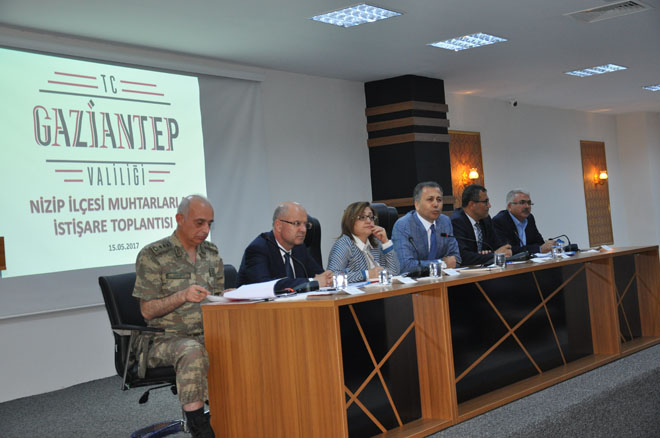 Vali yerlikaya muhtarlari dinledi