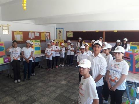 Polat akin ortaokulunda 4006 tübitak bilim fuari açildi