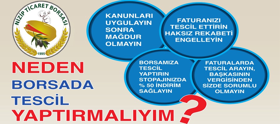 Neden borsa da tescil yaptirmaliyim