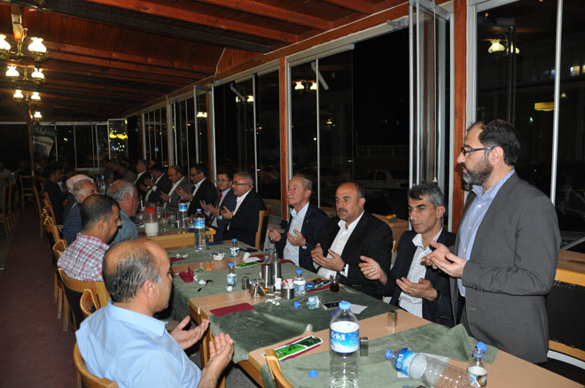 şehit yakinlari ve gaziler iftar yemeğinde buluştu