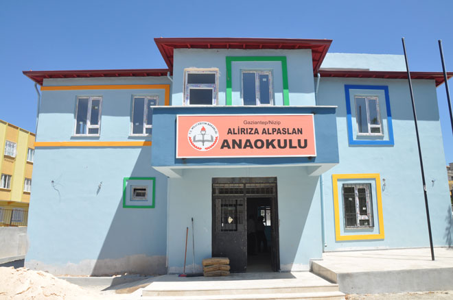 Nizip ilçesine yeni anaokulu