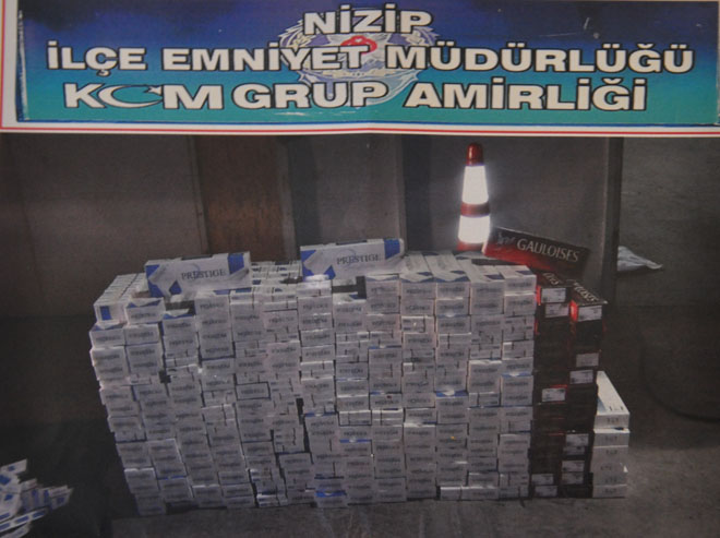 Kaçak sigara operasyonu