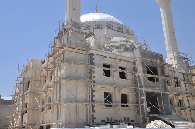 Bilal Çeker cami'nde sona gelindi
