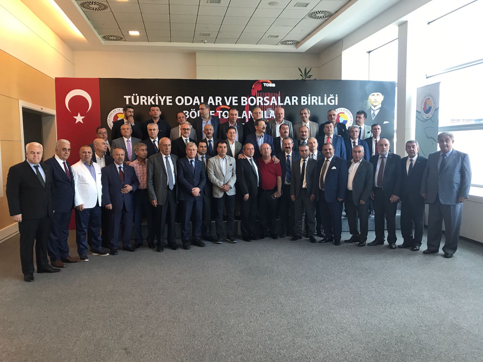 Ntb başkani sari akdeniz bölge toplantisi na katildi