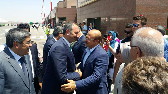 Adalet bakani abdulhamit gül gaziantep te