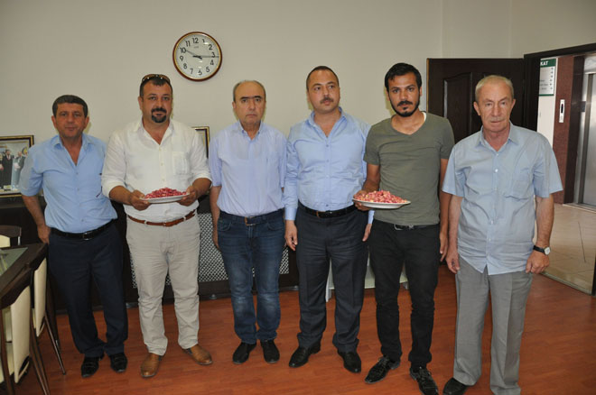 Ilk ben fistiği üreticilerine altin