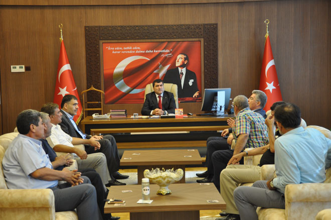 Ntodan nizip kaymakami kemal şahin e  hayirli olsun ziyareti