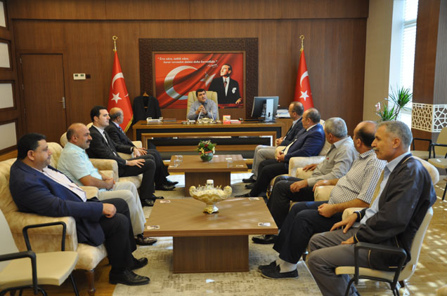 Nizip gazeteciler cemiyeti nden kaymakam a ziyaret