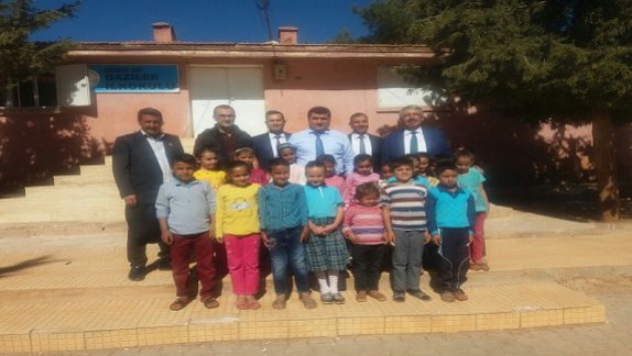 Nizip Kaymakamı Sayın Kemal ŞAHİN Okul Ziyaretlerine devam Etti.
