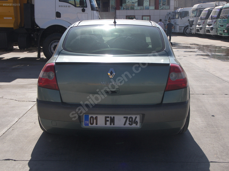 Sahibinden birinci sinif megane-2 sedan