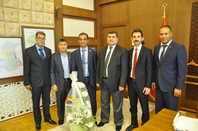 Thk nizip şubesi nden kaymakam a ziyaret