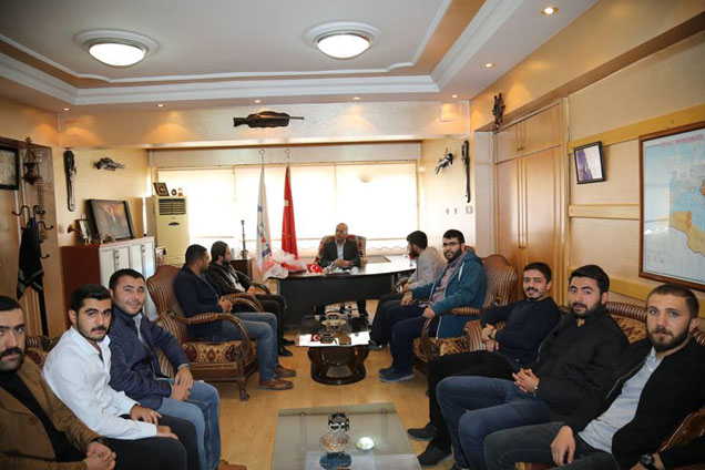 Gençlik kollari ndan nrt ye ziyaret