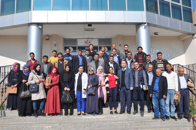Suriyeli kursiyerler eğitimde buluştu