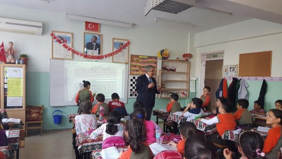 İlçe Milli Eğitim Müdürümüz Sayın Cengiz GÜNDEŞ, Hatice Seyit Çeker İlkokulu´nu Ziyar