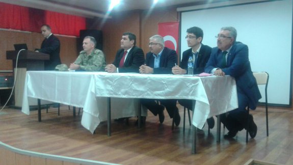 Nizip Kaymakamlığı bağımlılıkla mücadele projesi ilk toplantısı Müslüm´e Erdoğan İlko