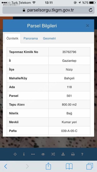 ÖKSÜZ GAYRİMENKULDEN antep yoluna sıfır 6550 metre iş yeri