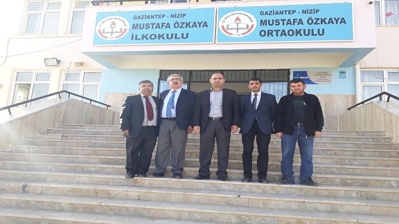 İlçe Milli Eğitim Müdürümüz Sayın Cengiz GÜNDEŞ, Mustafa Özkaya Ortaokulu´nu ziyaret 