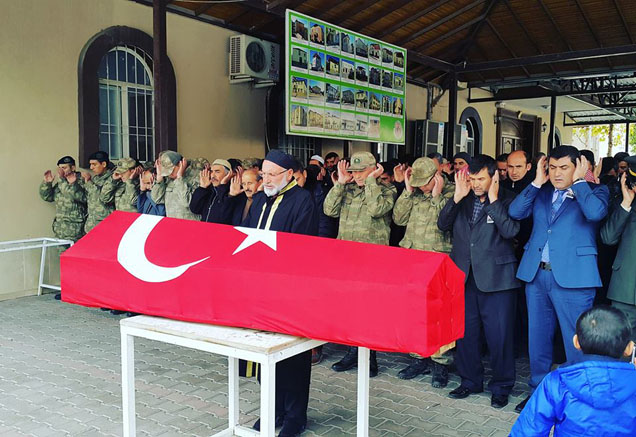 Nizipli kore gazisi toprağa verildi
