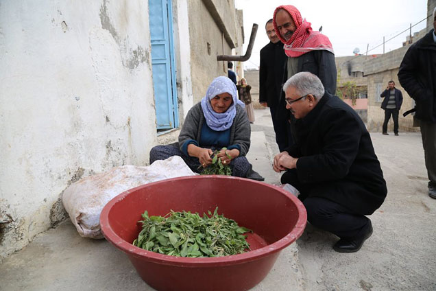 Akdoğan karşiyaka mahallesi ni ziyaret etti