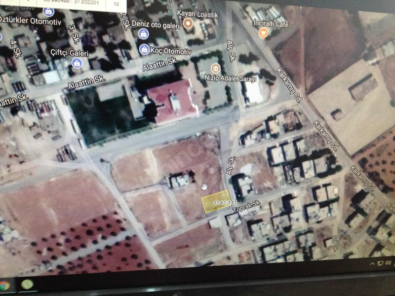 Yatirim gayrimenkulden yunus emre mah.köşebaşi 584m2 arsa