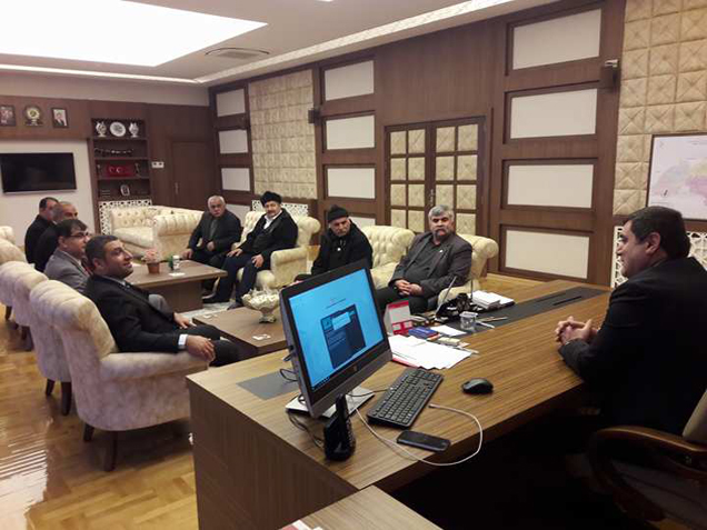 Mhp den kaymakam a ziyaret