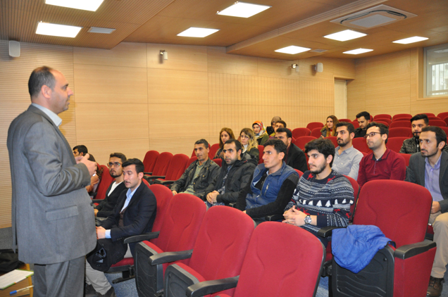 öğretmenlere proje hakkinda seminer verildi