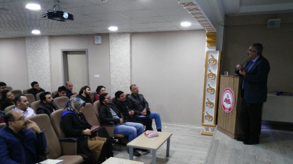 E-Müfredat Bilgilendirme toplantısı yapıldı.
