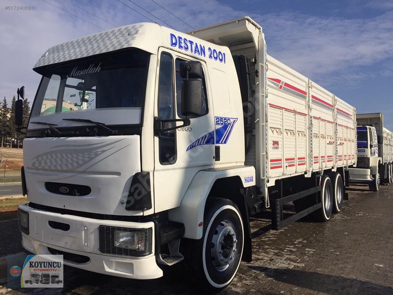 Koyuncu otomotiv'den full + full 2001 model ford cargo 2520