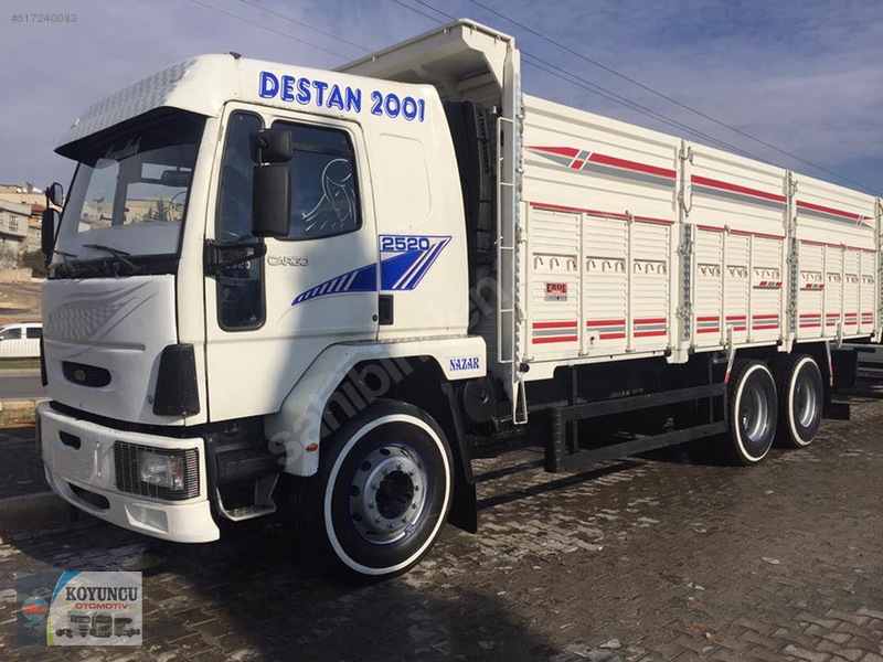 Koyuncu otomotiv'den full + full 2001 model ford cargo 2520
