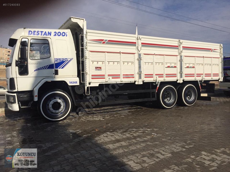 Koyuncu otomotiv'den full + full 2001 model ford cargo 2520