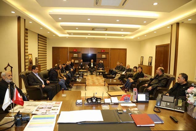 Başkan akdoğan 10 ocak ta basin mensuplariyla buluştu