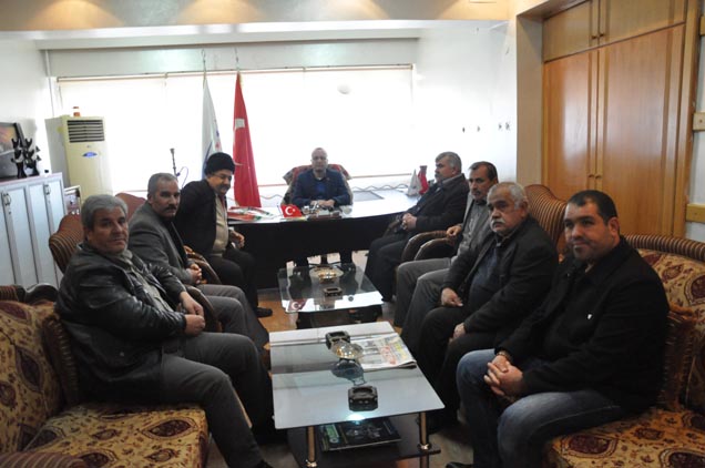Mhp ilçe teşkilatindan nrt ye ziyaret