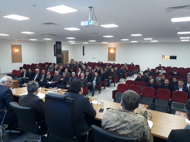 Nizip te okul güvenliği toplantisi