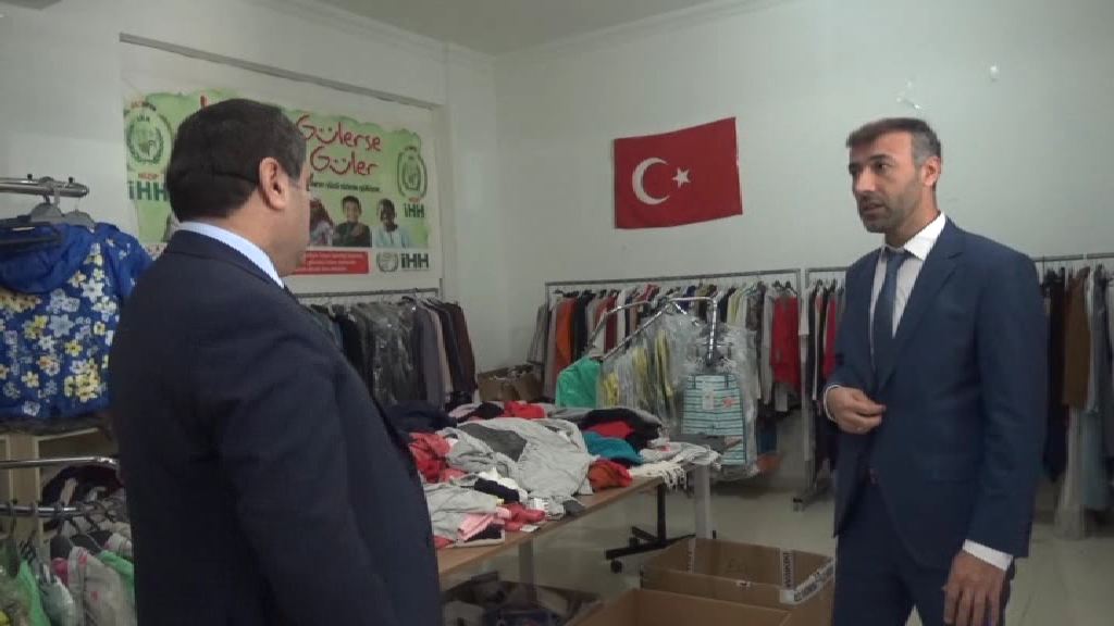 Kaymakam kemal şahin ihh nizip ilçe başkanliği ni ziyaret etti