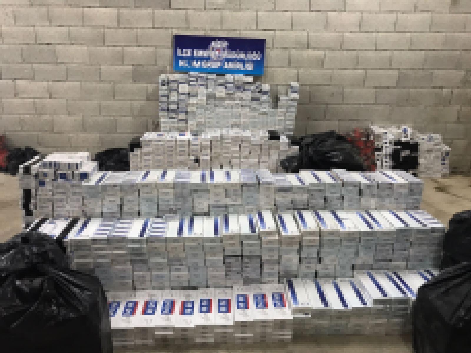 Gida malzemeleri arasindaki sigara sevkiyatina polis engeli
