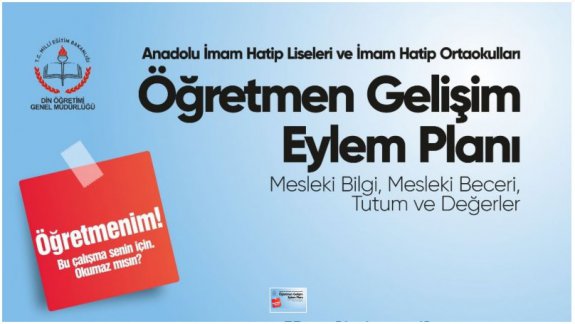 Öğretmen Gelişim Eylem Planı hazırlandı