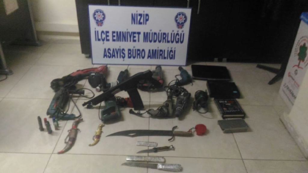 çalinti eşyalar operasyonla ele geçti