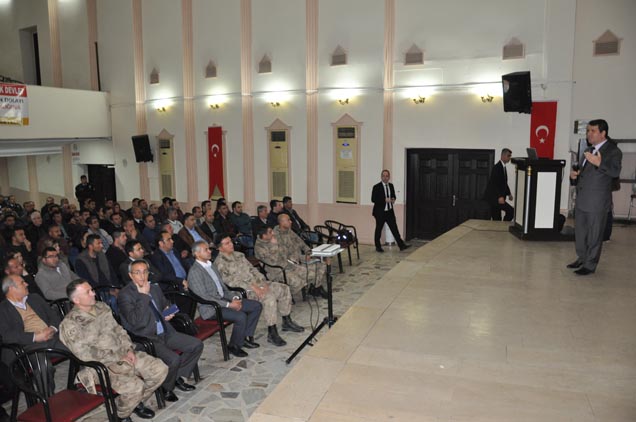 özel güvenlikler eğitime katildi