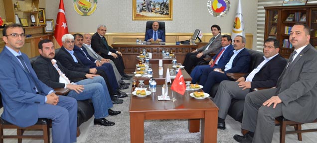Nizip ticaret borsasina başsavci ve ağir ceza hakiminden ziyareti