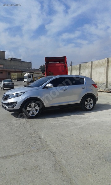 okdemir otomotivden az hasarlı kia sportage 2012