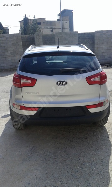 okdemir otomotivden az hasarlı kia sportage 2012