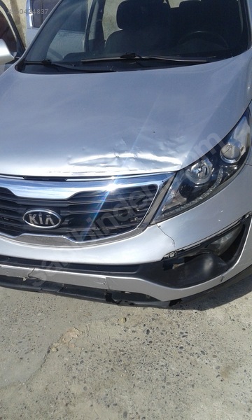 okdemir otomotivden az hasarlı kia sportage 2012