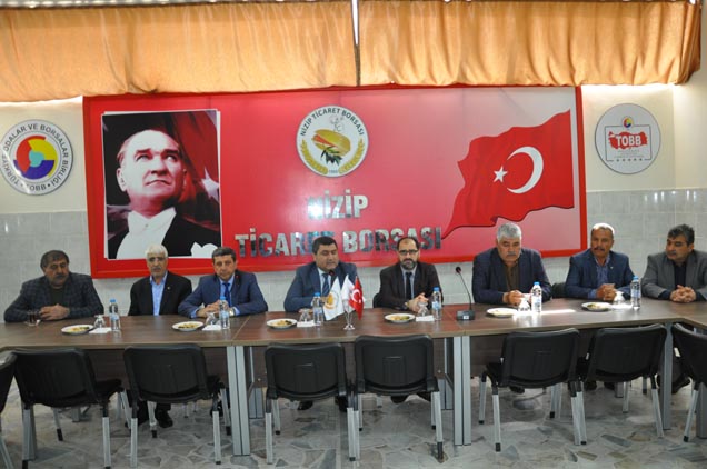 Kaymakam şahin  den fistik hali ziyareti