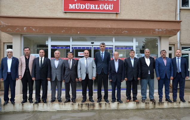 Nizip ticaret borsasi ilçe emniyet müdürlüğüne ziyaret