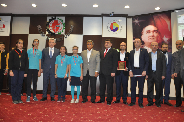 Ortaokullar arasi bilgi yarişmasi finali yapildi