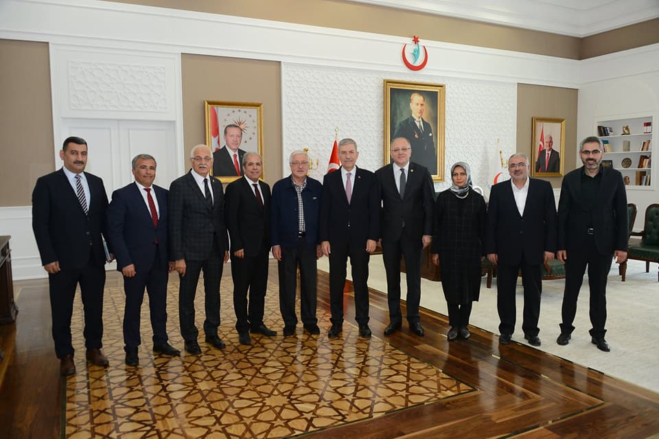 Akdoğan ve gaziantep milletvekilleri sağlik bakani demircan i ziyaret etti